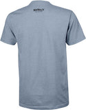 Surly Skullet Short Sleeve T-Shirt - Unisex, Slate Blue, Large