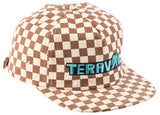 Teravail Artist Series: Joshua Noom Trip Hat - Rust Checkerboard, One Size