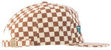 Teravail Artist Series: Joshua Noom Trip Hat - Rust Checkerboard, One Size