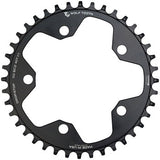 5x110BCD CX/Road (Flat Top) Chainring, 40T, Black