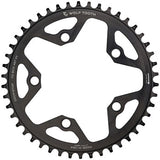 5x110BCD CX/Road (Flat Top) Chainring, 42T, Black