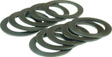 0.5mm 30mm Bottom Bracket Spacer, 10/Count - Black