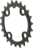 TruShift Aluminum 9sp Ring, 64BCD x 22t - Black