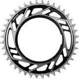 CHAINRING SRAM 46T RED E1 XPLR f/POWERMETER THREAD MOUNT BK/SL