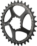3-Bolt Direct Mount NW Chainring, 28T, Black