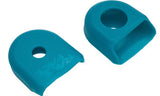 Crank Arm Boot, Carbon Cranks, Turquoise, Pair