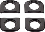 Chainring Tab Shims, Black, 4/Count NLS
