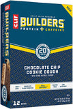 FOOD CLF BUILDERS BAR CHOC CHIP COOKIE DOUGH BXof12