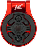 K-Edge Garmin Race Stem Mount with Cap - Red