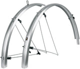 B35 BLUEMELS 700x20/28C FULL-SIZE FENDERS SIL (FITS 650B)