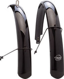Full Circle Fender Set, Black, 26"