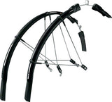 Raceblade Long Fender Set, Black - 18-25mm