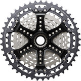 Shimano Deore XT CS-M8200-12 Cassette - 12-Speed, 9-45t, Hyperglide+, Micro Spline, Gray/Silver