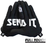 Handup Vented Gloves - Topo Map Black XXL