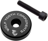 Stem Cap with 5mm Spacer, Black