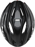 MET Trenta Helmet - Black/Red Gloss, Large