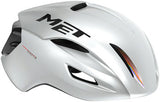 MET Manta MIPS Helmet - White Holographic, Glossy, Small