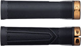 Chester Lock-On Grips, 34mm, Black/Kash Money