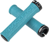 Half Nelson Lock-On Grips, Turquoise/Black