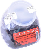 Jar-O-Plugs Bar End Plugs, Black 150/Count
