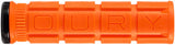 V2 Single Sided Lock-On Grips, Blaze Orange/Black Clmp