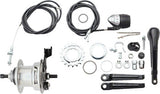 HUB RR S/A 3sp XRD3 DRUM 70mm 36 SL w/TRIM KIT/TWIST-SHIFTER TSS33 117/163mm 18T NON-ROTARY