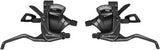 SHIFTER SUNRACE HB STM406 TRIGGER/BRAKE 3x7s PR V BK