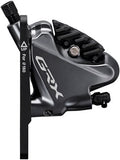 Shimano GRX ST-RX815 2 x 11-Speed Di2 Left Drop-Bar Shifter/Hydraulic Brake Lever with BR-RX810 Flat Mount Caliper, Pre-Bled, 1000mm Hose