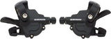 X4 Trigger 3x8sp Shifter set, ESP 1:1, Black