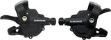 X3 Trigger 3x7sp Shifter Set, Black