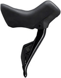 Shimano 105 ST-R7170-LE Di2 Shift/Brake Lever with BR-R7170 Hydraulic Disc Brake Caliper - Front, 2x, Flat Mount with Fork Adaptor, Black