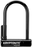 Keeper Mini-6 U-Lock, 4"x8",  Black/Silver