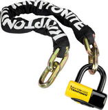 New York Fahgettaboudit 1410 Chain & NY Disc Lock, Blk