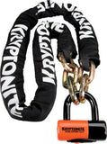 New York Chain 1217 & EVS4 Disc Lock, Black
