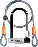 Kryptolok Mini-7 U-Lock w/ Flex Cable", 3.25"x7", 12.7