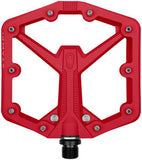 Stamp 1 Gen 2 Large Platform Pedals, Red