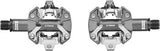 X-Track Pedals, Metallic Grey