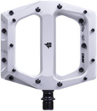 DMR Vault Pedals - Platform, Aluminum, 9/16", White, Brendog Edition