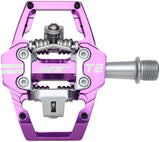 T2 Clipless Platform Pedals, CrMo - Purple