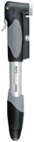 Mini Dual DXG Pump with Gauge, Black/Silver