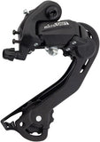 microSHIFT M21 Rear Derailleur - 6/7 Speed, Long Cage, Black