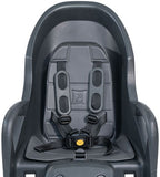 Burley Dash Rack Mount child Seat -  Black/Gray