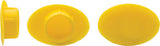 Velo Plug Rim Hole Covers, 72/Bag Yellow