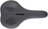 MSW SDL-173 Spin Fitness Saddle - Steel, Black