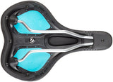 MSW SDL-192 Spin Fitness Saddle - Steel, Black