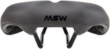 MSW SDL-173 Spin Fitness Saddle - Chromoly, Black