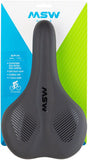 MSW SDL-173 Spin Fitness Saddle - Chromoly, Black