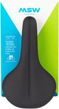 MSW SDL-165 Hustle Performance Saddle - Chromoly, Black