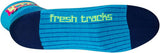 SockGuy Classic Mixtape Socks - 3", Blue/Pink, Small/Medium