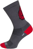 SockGuy SGX Rise and Grind Socks - 6", Gray, Small/Medium